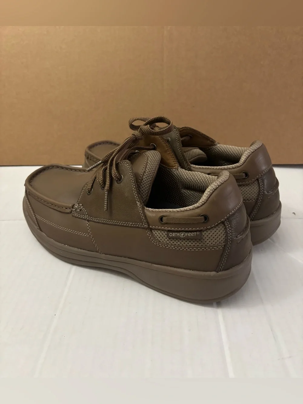 ORTHOFEET Baton Rouge Shoes Mens 10.5 2E Leather Comfort  427